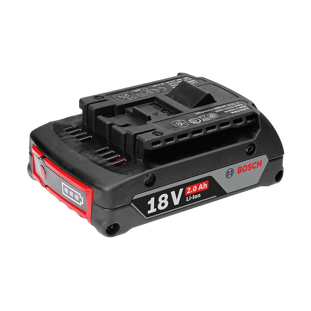 2 Baterias GBA 18V 2AH com Carregador Rápido GAL Bivolt BOSCH
