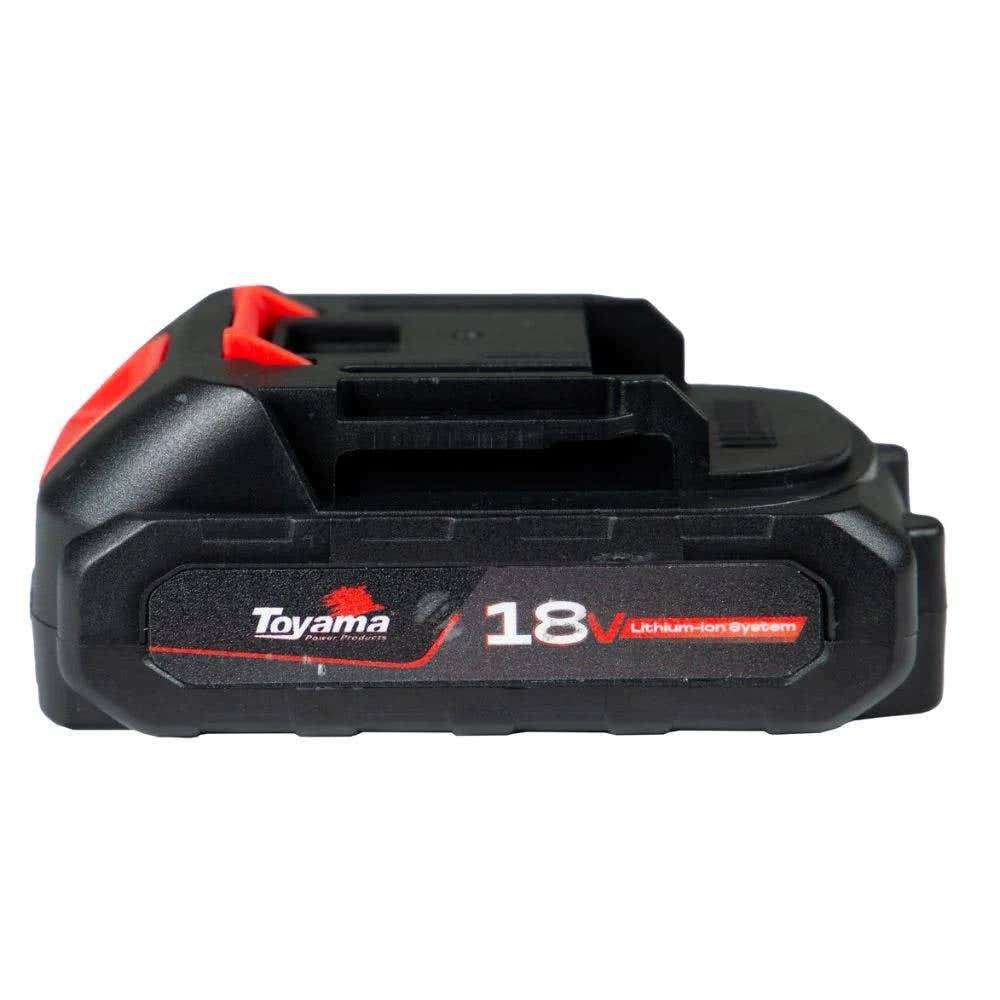 Bateria de Lítio 18V 2Ah com Indicador de Carga TOYAMA