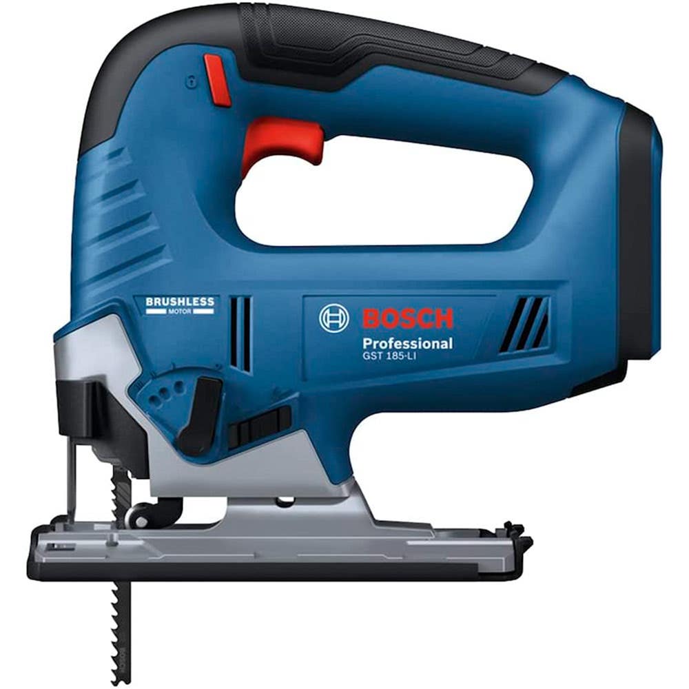 Serra Tico Tico à Bateria GST 185-LI BRUSHLESS com 2 Baterias 4,0Ah, Carregador Bivolt e Bolsa BOSCH